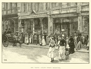 Het blok, Collins Street, Melbourne