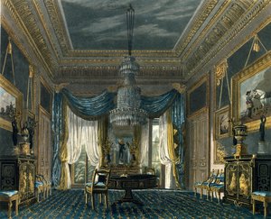 De blauwe fluwelen kamer, Carlton House door English School