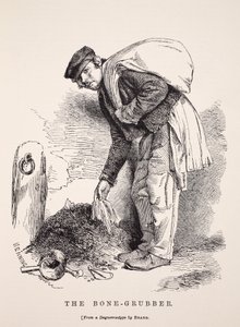 De Botten-Verzamelaar, naar een daguerreotype door Richard Beard, illustratie uit London Labour and London Poor door Henry Mayhew, pub. 1862