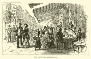 De Boulevard Montmartre door English School