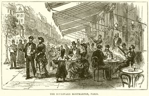 De Boulevard Montmartre, Parijs door English School