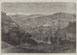 De Britse Vereniging in Bath, Uitzicht op de Stad Bath vanuit het Zuidoosten door English School