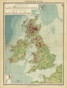 De Britse eilanden, fysiek door English School