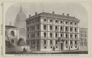 Het Huis van de British and Foreign Bible Society, New Earl Street, Blackfriars, Mr Edward I