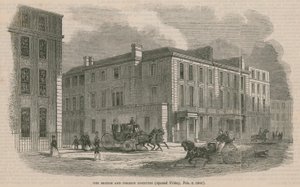 Het Britse en Buitenlandse Instituut, geopend vrijdag 2 februari 1844 door English School