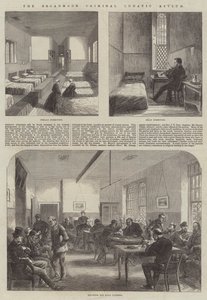 Het Broadmoor Criminal Lunatic Asylum door English School