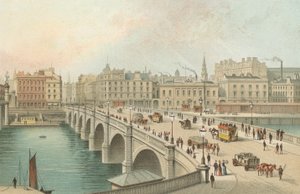 De Broomielaw-brug - Glasgow door English School