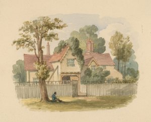 Het Cake House, Hyde Park, Londen door English School