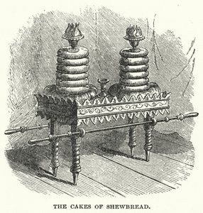 De toonbroden (gravure)