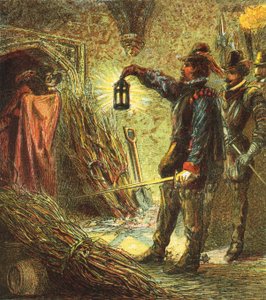 De gevangenneming van Guy Fawkes door English School