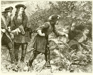 De gevangenneming van Monmouth door English School