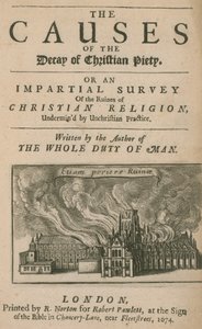 De Oorzaken van het Verval van Christelijke Vroomheid door English School