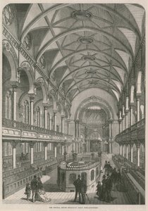 De Centrale Joodse Synagoge, Great Portland Street, Londen door English School