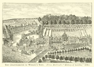 De Charterhouse in Wesleys Tijd door English School