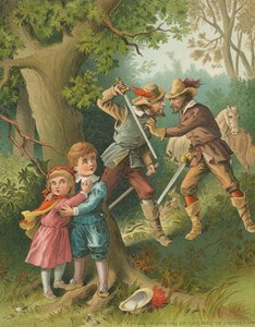 De kinderen in het bos