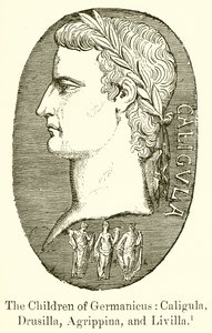 De Kinderen van Germanicus: Caligula, Drusilla, Agrippina en Livilla door English School