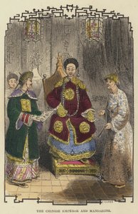 De Chinese Keizer en Mandarijnen door English School