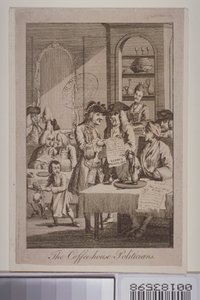 De koffiehuispolitici door English School