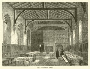 De collegezaal door English School