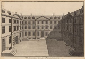Het College of Arms of Heralds Office door English School