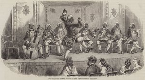 De Gekleurde Opera Troupe in de Oxford-Street Gallery