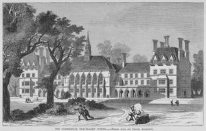 De School voor Handelsreizigers (gravure) door English School