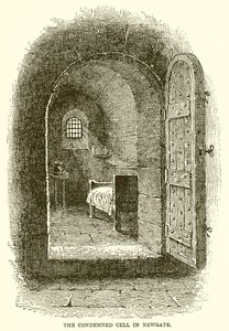 De Gevangeniscel in Newgate