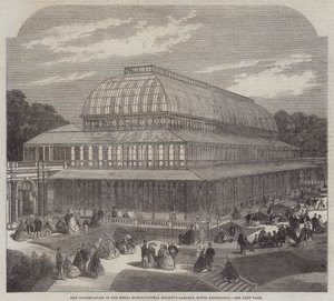 De Kas in de Tuinen van de Royal Horticultural Society, South Kensington door English School