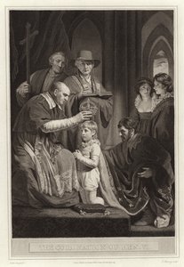 De kroning van Koning Hendrik VI