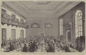 Het Raad Diner, Koninklijke Landbouwmaatschappij, County Hall, Derby door English School