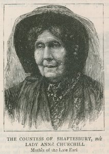 De gravin van Shaftesbury, geboren Lady Anne Churchill door English School