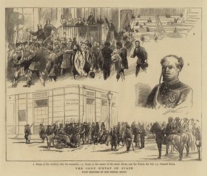 De Staatsgreep in Spanje