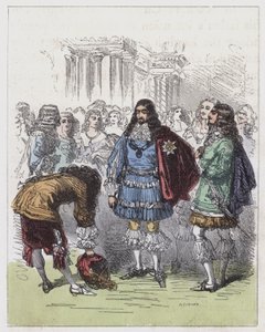 Het Hof van Karel II door English School