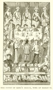 Het hof van de koningen, tijd van Hendrik VI door English School