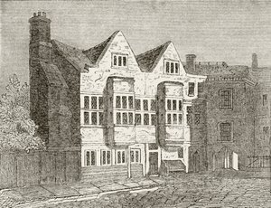 Het Hof van Star Chamber, Westminster, uit 