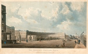 De Crescent, Portland Place, Londen door English School