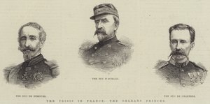 De crisis in Frankrijk, de Orleans Prinsen