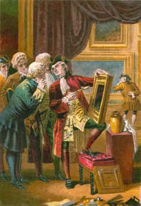 De criticus in het atelier van de kunstenaar