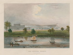 Het Crystal Palace vanaf de Serpentine