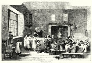 De school van de dame door English School