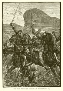 De Sprint met de Kleuren bij Isandhlwana, 1879