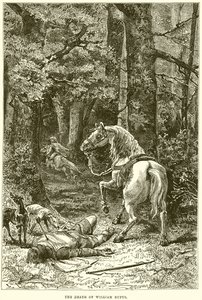 De Dood van Willem Rufus door English School