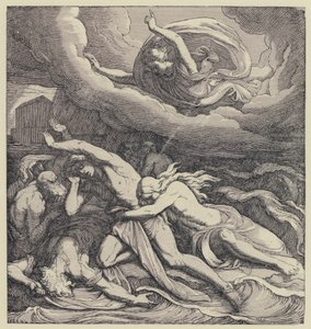 De zondvloed (gravure)