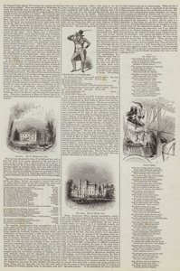 De Derby bij Epsom (gravure) door English School