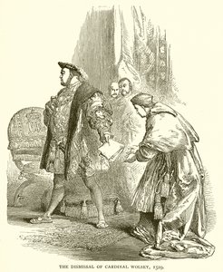 Het ontslag van kardinaal Wolsey, 1529