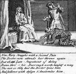 De Dokter in Arbeid, of de Nieuwe Gril uit Guildford, c.1726