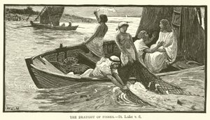 De wonderbare visvangst, Lucas, v, 6 door English School