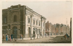 Het Drury Lane Theatre, Londen door English School