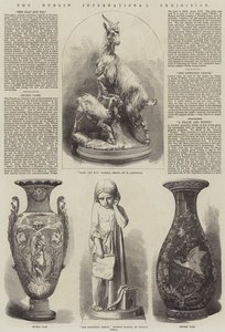 De Dublin Internationale Tentoonstelling (gravure)