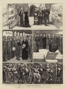 De hertog en hertogin van Connaught in Brighton door English School